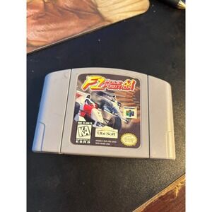 F1 Pole Position 64 (Nintendo 64, 1997) - TESTED, AUTHENTIC, WORKING